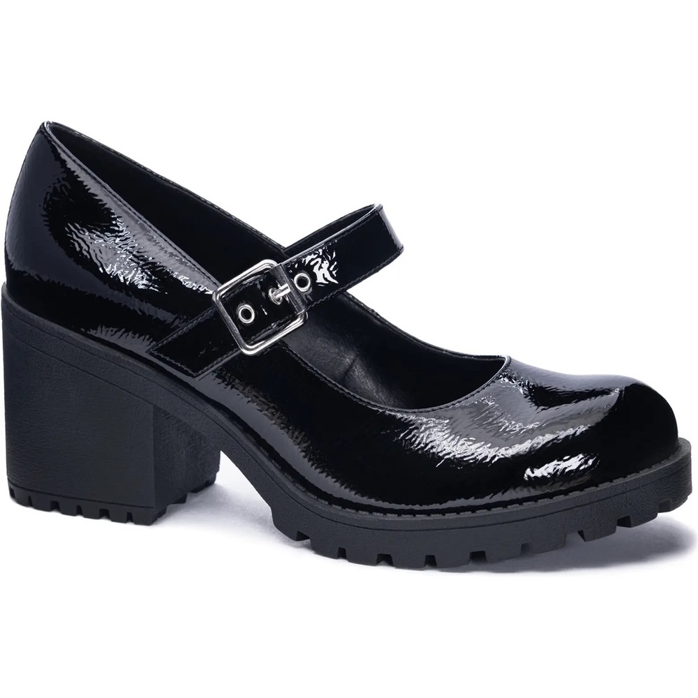 ✨Dirty Laundry Mary Jane Block Heel✨